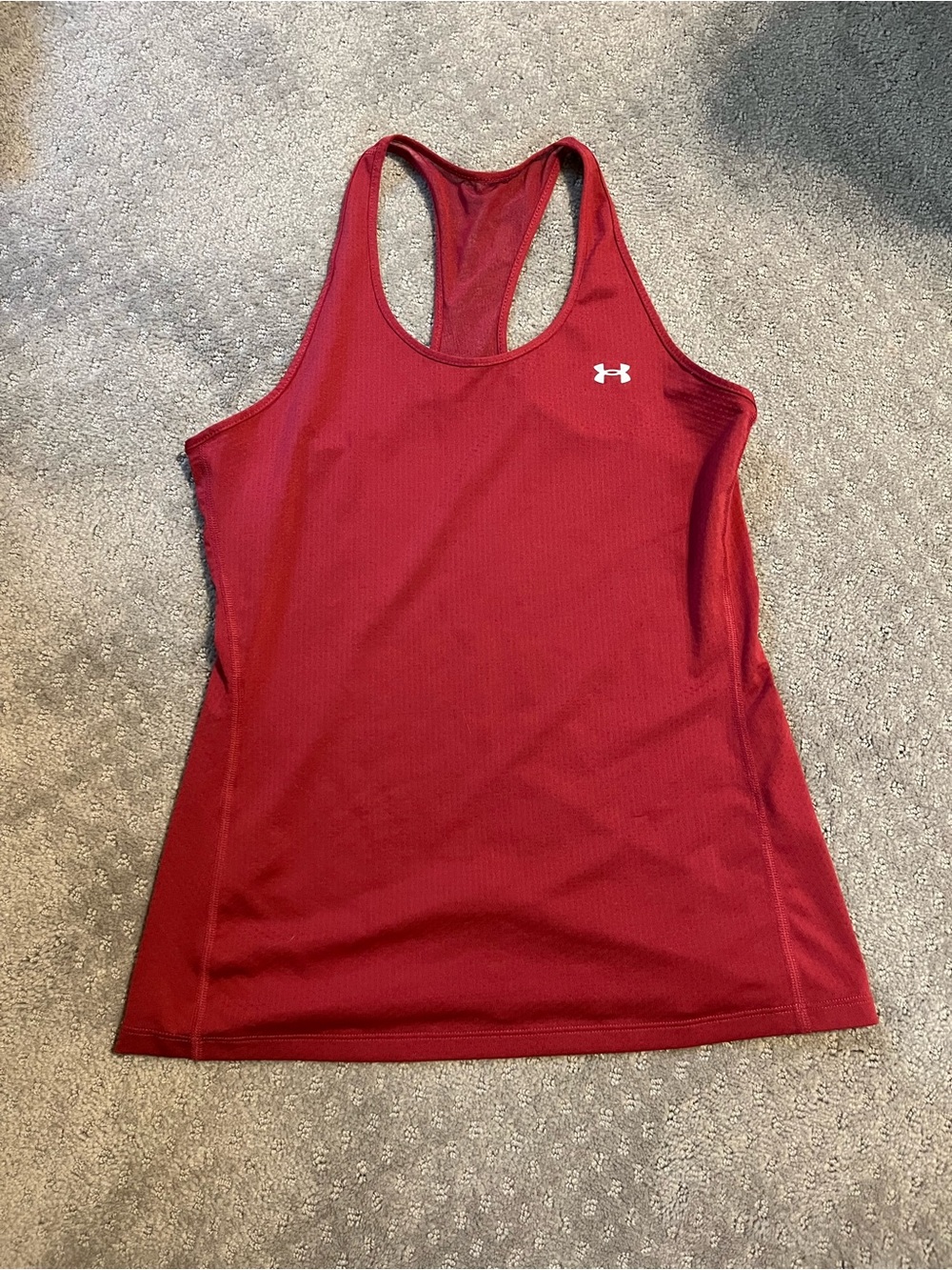 Under Armour Women’s Maroon Racerback Performance Tank